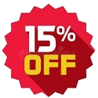 15% Off